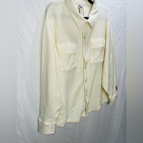 Pink REVERSE FLEECE SHACKET - Picture 5 of 9